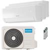 Olimpia Splendid Condizionatore Olimpia Splendid Nexya S5 E Inverter trial split 9000+12000+12000 BTU inverter A++ wifi unità esterna 6.2 kW OS-CANMH21EI/OS-SANQH09EI_