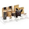 Furinno RAVEL Organizzatore Da Piano Cucina Set Da 2, Ripiani Da Banco A 3 Livelli, Organizer Cucina Estensibile, Porta Spezie, Dispensa, Angolo Caffè, Bianco