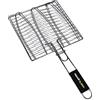 Cook'in Garden - Griglia Barbecue Speciale Pesce, Dimensioni 27 × 18 cm, Acciaio galvanizzato Resistente, Manico Soft Touch ergonomico, Compatibile Multi-Marche