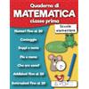 Quaderno di matematica classe prima scuola elementare Numeri fino al 20