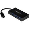 StarTech.com Hub Portatile USB 3.1 Gen 1 a 4 Porte, USB-C a 3 USB-A e 1 USB-C