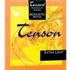 GEWA TENSON Set di corde per chitarra acustica, 80/20 bronzo, custom-light .011-.052