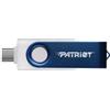 Patriot Pen Drive 128GB Patriot Xporter X550 USB-A/C 3.2 Blu/Bianco [PS128GX550AAD]