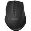 Logilink Mouse LogiLink BT5.0 wireless USB ottico 1600Dpi Nero [UMLLIRBDID0032B]
