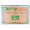 FARVISAN Srl Oto-Far Silicone Tappi Auricolari Farvisan 6 Pezzi