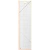 Fiskars Righello per Patchwork, 15 x 60 cm, Margine di Cucitura Colorato di 1 cm, Linee di Griglia con Trattino Identificativo Ogni Mezzo Centimetro, Diagonali a 30°, 45° e 60°, Plastica PET, 1066360