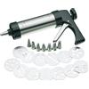 MasterCraft Kitchen Craft, Set Pâtisserie: Pistola per dolci con trafile [Importato da Regno Unito]