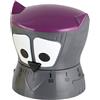 Fackelmann Timer a Forma di Gufo, Plastica, Multicolore