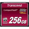 Transcend Premium - Scheda di memoria flash - 256 GB - 800x - CompactFlash