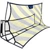 POWERSHOT Rebounder calcio 2 in 1 - POWERSHOT - Perfetto ausilio per l'allenamento in giardino per bambini e ragazzi - rete di rimbalzo