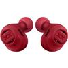 JVC XX True Wireless Headphones (Red) HA-XC50T-R auricolari con bassi profondi, 14 ore di durata della batteria, impermeabili e resistenti alla polvere (IP55), resistenti agli urti
