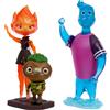 Mattel Action figure Disney Pixar Elemental - Confezione da 3