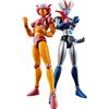 Bandai Tamashii Nations Mazinger Z Soul of Chogokin diecast action figures GX-08R Aphrodai A vs GX-09R Minerva X 16 cm
