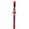 Joy Toy Orologio Analogico al Quarzo Unisex Bambino con Cinturino in Stoffa 17062, Multicolore, 4,7 X 1,9 X 24,5 Cm