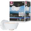 Paulmann 70946 Plafoniera LED Sabik IP44 230V tonda incl. 1x9 / 1x4 Watt dimmerabile bianco Opaco lampada da bagno plastica 2700 K