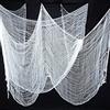 Zueyen 3 Pack Halloween Creepy Cloth Halloween Decorazioni per Porte, Spooky Garza di Cotone per Halloween Party casa, Tavolo, Decorazione Finestra, tovaglie, 78,7 x 29,9 Pollici (Bianco)