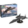 Revell 03751 Lockheed SR-71B Blackbird - Kit modellino in plastica non verniciata, scala 1:48