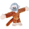 Wild Republic Huggers Scimmia Scoiattolo, Pupazzo Bracciale, Peluche Per Bambini Con Braccialetto A Scatto, Regalo Per Bambini, Imbottitura Realizzata Partendo Da Bottiglie Riciclate, 20 cm