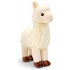 Keel Toys KEELECO SE1055 - Peluche 100% riciclato, giocattolo ecologico per bambini, peluche lama 25 cm