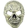 Boland 72238 - Maschera da Viso a Forma di Teschio, Colore: Bianco
