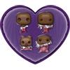 Funko Pocket POP! Disney The Nightmare Before Christmas Valentines Box 4 Pack - Jack Skellington - (Choc) - Portachiavi - Mini Figura in Vinile da Collezione Novità Portachiavi - Idea Regalo