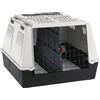 Ferplast ATLAS CAR MAXI Trasportino per Cani da Auto con Tappeto Drenante e Portaoggetti, Maniglie, Griglia Ventilazione, Doppia Apertura Scorrevole, Divisorio Incluso, Max 60 kg, 100 x 80 x h 71 cm