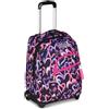 Seven Zaino Trolley, Scuola Elementare, Doppio Uso, Doppio Scomparto, Spallacci a Scomparsa, Bambina, Lovely Elements, rosa