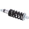 M-Wave Ammortizzatore per bicicletta unisex, per adulti, con elemento a molla, colore: nero/argento, dimensioni di montaggio: 165 mm