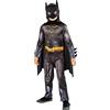 Rubie's Rubies Costume Batman per bambini, Green Collection, costume sostenibile, tuta con mantello e maschera, ufficiale DC Comics per Halloween, Carnevale, Natale e compleanno, taglia 9-10 anni (134-140 cm)