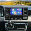 Surakey Autoradio Android 14 4+64G compatibile con VW T6 Transporter Multivan 2016-2022 con Carplay Android Auto 9 pollici touchscreen auto lettore radio GPS navigazione unità principale con Bluetooth WLAN