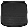 Element Vasca Baule Tronco Bagagliaio antiscivolo premium su misura AUDI A3 III (8V), 2013-2016, berlina, 1 pez, Nera