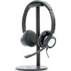 itek H362 Auricolare Cablato Stereo per Ufficio, Nero, Over-ear con Microfono