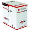 Techly Cavo d'installazione Cat5e F/UTP a doppino intrecciato di Techly, 100% rame, 305 m grigio