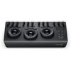 Blackmagic Design DaVinci Resolve Micro Panel, nero, pulsante, controller rotante, trackball