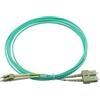 BlueOptics Cavo patch in fibra ottica duplex Corning 055702K512000050M BlueOptics, LC-UPC/SC-UPC beige, 50 metri, multimodale, G50/125µm OM3, attenuazione in ingresso: meno di 0,2dB, fibra di marca, ghiera in Vetroceramica, incl