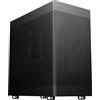 itek PROMESH 35B Case PC Mini Tower Nero per Gaming e Ufficio, Supporto ATX/ITX