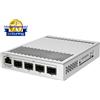 MikroTik Switch router cloud MikroTik CRS305, 4x SFP+, 1x GbE, doppia alimentazione, doppio avvio, L5