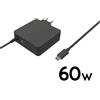 Nilox Caricabatterie USB 60W Power Delivery - Caricatore Rapido con Porta USB