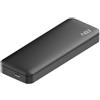 ADJ Box Esterno per SSD M.2 NVMe PCIe AHS07 USB 3.1 GEN2 Alluminio Nero