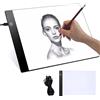 INF Tavolo da disegno a LED Tavolo luminoso A4 con USB