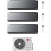 LG Condizionatore Climatizzatore LG Trial Split Inverter R-32 ARTCOOL Mirror Al Air 9000+12000+12000 BTU Wi-Fi Integrato Con MU3R21 9+12+12