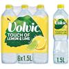 Volvic Touch of Fruit Limone e Lime Aromatizzata, 6 x 1,5 litri
