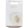 Solida Elastico perla bianca Elastico per capelli 1 pz.