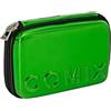 COMIX - Astuccio Scuola Con Corredo Maxi Zip, 14,5x6,5Hx21, Verde