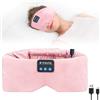 Flintronic Mascherina per Dormire con Cuffie Bluetooth, Mascherina per Dormire 3D Senza Fili, Maschera Occhi per Dormire per Bloccare la Luce, per il Sonno, Viaggi, Pisolino, Meditazione (Nero)