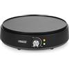 Princess 492235 - Crêpe Deluxe, superficie di cottura ø 30 cm, termostato regolabile, rivestimento antiaderente, 1200 W
