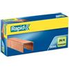 Rapid, graffette per spillatrice, 26 graffette, 6 mm, per graffettare fino a 20 fogli Filo di rame zincato 5000 Agrafes