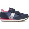 Saucony Originals Jazz Double HL - Scarpe da Ginnastica, Navy/Silver/Pink,35