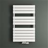 Mai & Mai Termosifone da Parete 100x60cm, Radiatore Scaldasalviette Termoarredo da Bagno Scalda Portasciugamani da Parete e Pavimento in Acciaio, Bianco