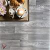 MASTERBRICO Pavimento in PVC Effetto Legno Rotolo H 200 cm - Pavimento Vinilico da Interni ed Esterni (Prezzo al Mq), Ideale per Bagni Cucine e Ambienti Domestici (ROVERE GRIGIO H200)